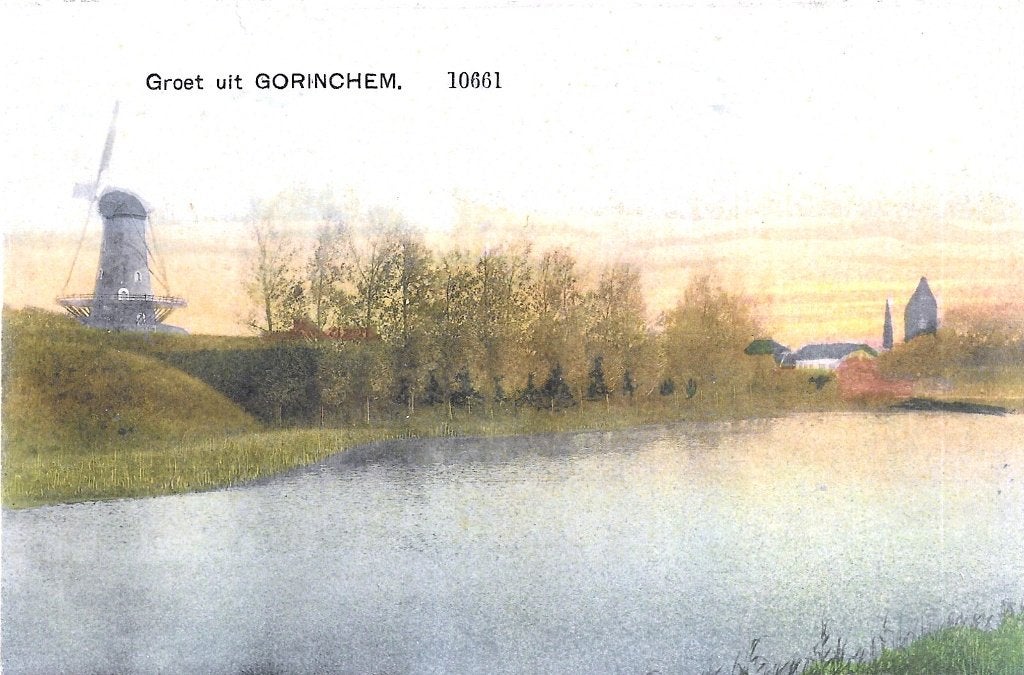 AK Gorinchem - Groet uit.....Panorama, Verzenden, Voor 1920, Ongelopen, Zuid-Holland