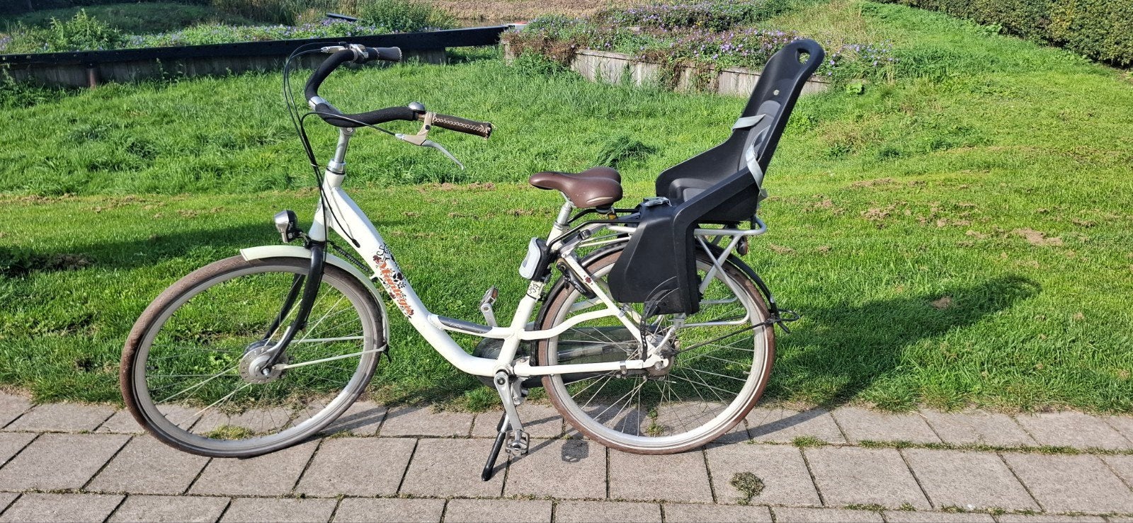 Montego Liberty Mamafiets met achterzitje - 7 versnellingen, Fietsen en Brommers, Gebruikt, Versnellingen, 1 zitje, Ophalen