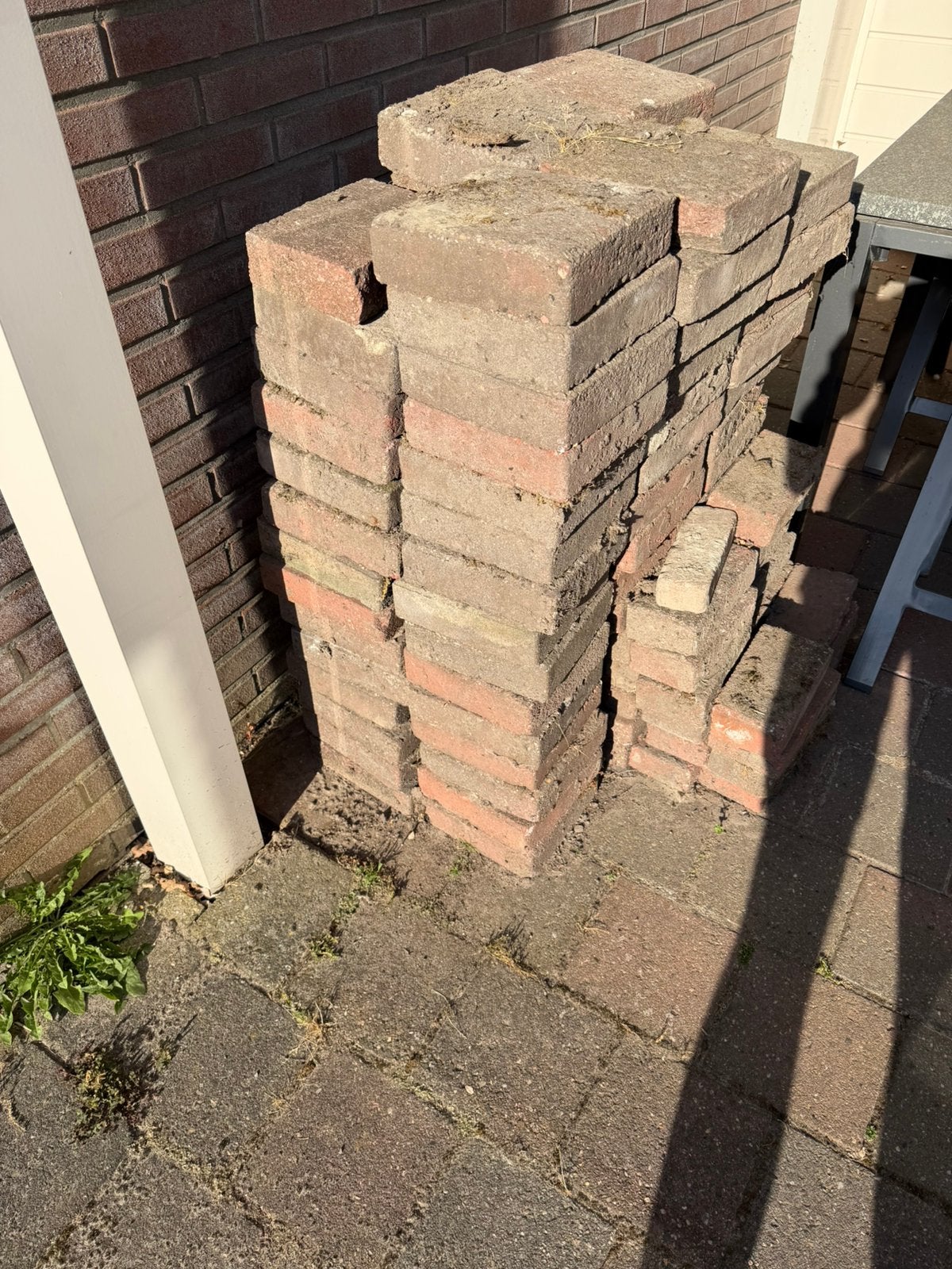 Bestrating, Ophalen, Gebruikt, Klinkers, 10 m² of meer