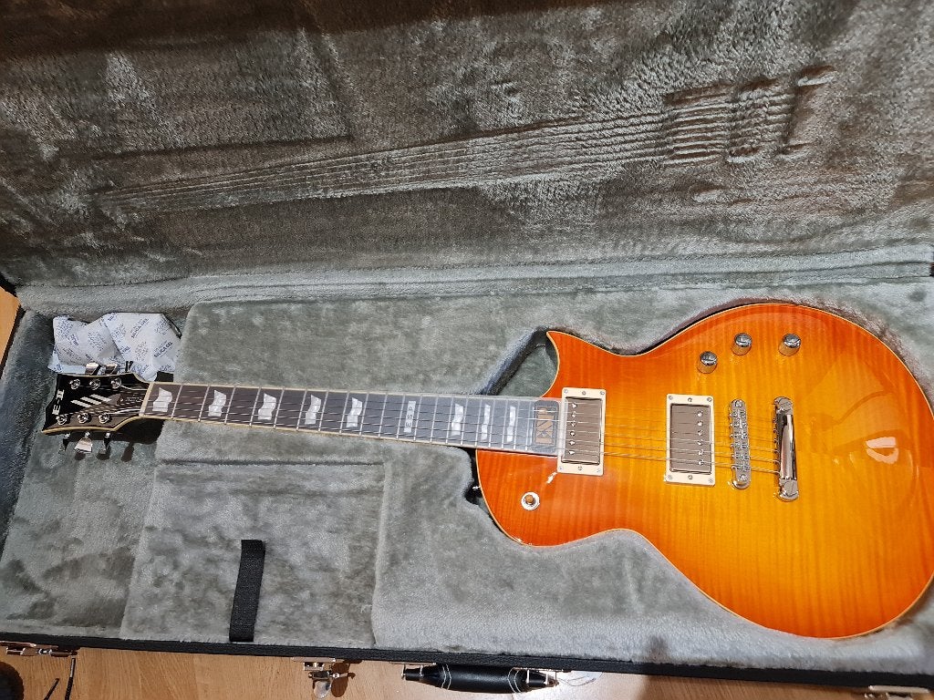 ESP E-II Eclipse  Vintage Honey Burst Nieuw Made in Japan, Muziek en Instrumenten, Ophalen, Nieuw, Solid body, Overige merken