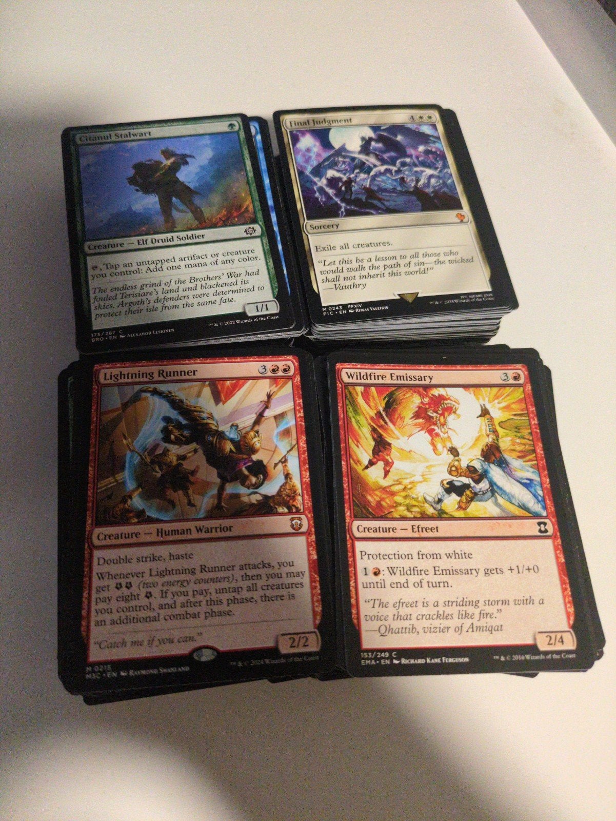 MTG Bulk 400 Kaarten | Oude & Nieuwe Sets | Rares, Hobby en Vrije tijd, Verzamelkaartspellen | Magic the Gathering, Ophalen of Verzenden
