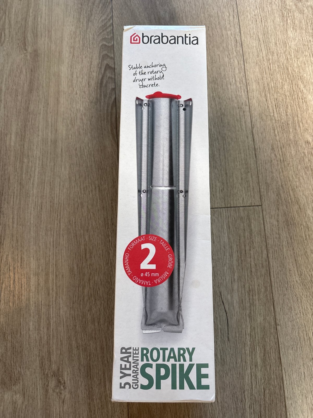 Brabantia Rotary Spike - Anker voor droogmolen, Ophalen of Verzenden, Nieuw