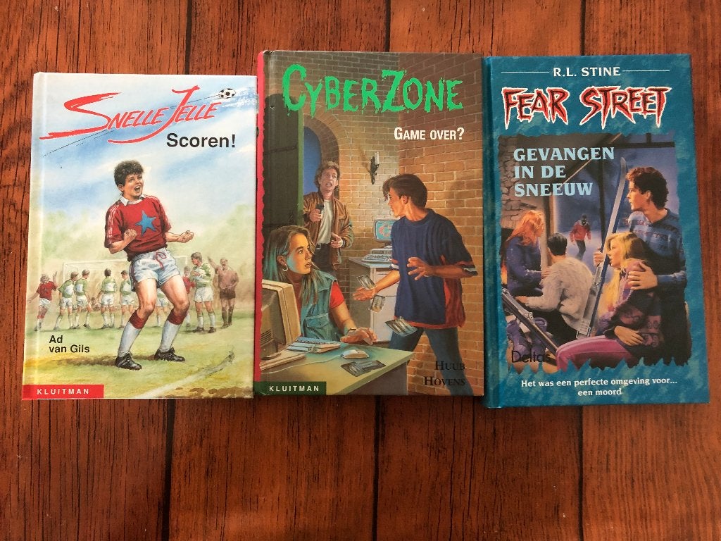 Cyberzone / Snelle jelle / Fearstreet, Ophalen of Verzenden, Zo goed als nieuw, Fictie algemeen