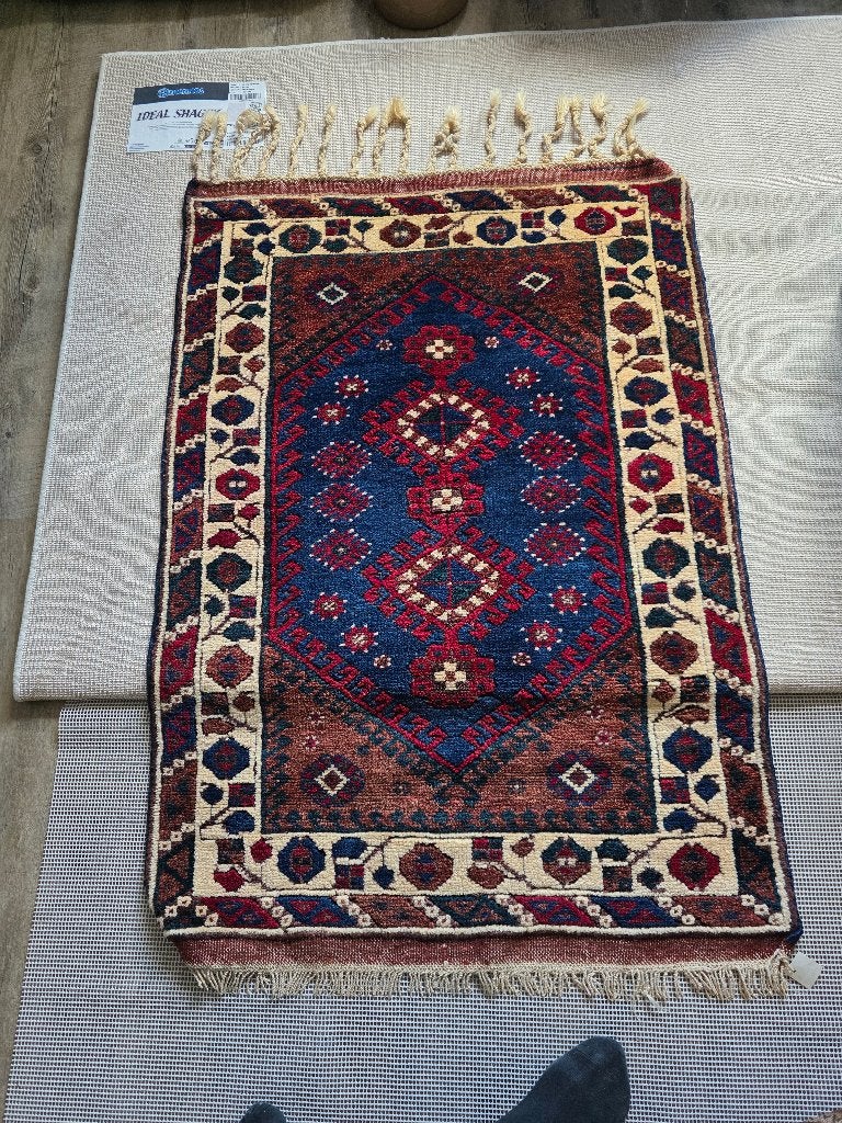 Mooie Perzie's kleed, 100 tot 150 cm, Zo goed als nieuw, Rechthoekig, 50 tot 100 cm