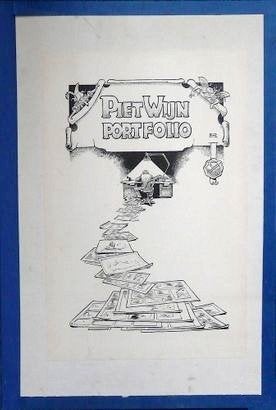 Piet Wijn portfolio, Boeken, Ophalen of Verzenden, Zo goed als nieuw, Piet Wijn, Meerdere stripboeken