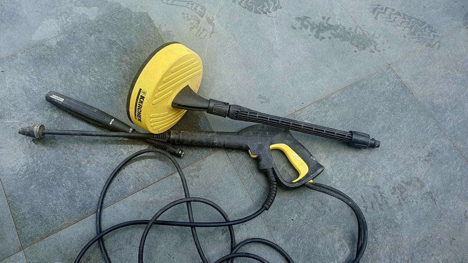 Karcher hogedrukreiniger vuilfrees spuitlans, Ophalen of Verzenden, Karcher terras reiniger