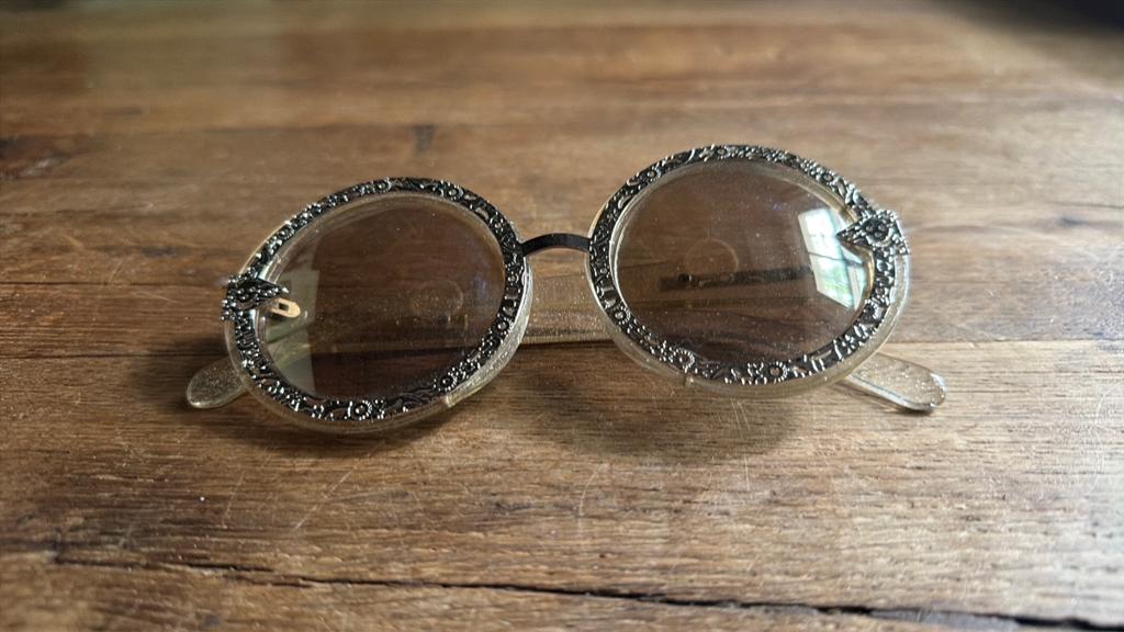 Karen Walker Orbit Filigree zonnebril, Overige merken, Overige kleuren, Ophalen of Verzenden, Zo goed als nieuw