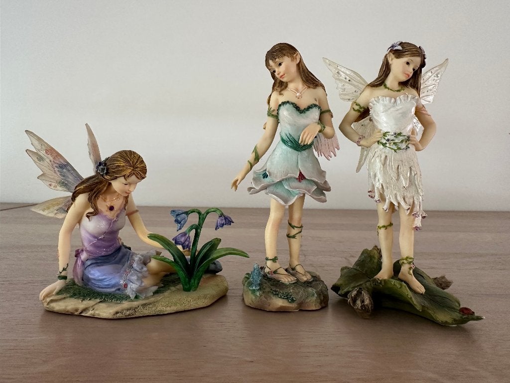 Faerie Glen elfjes 3 stuks fantasy, Ophalen, Zo goed als nieuw, Fantasy