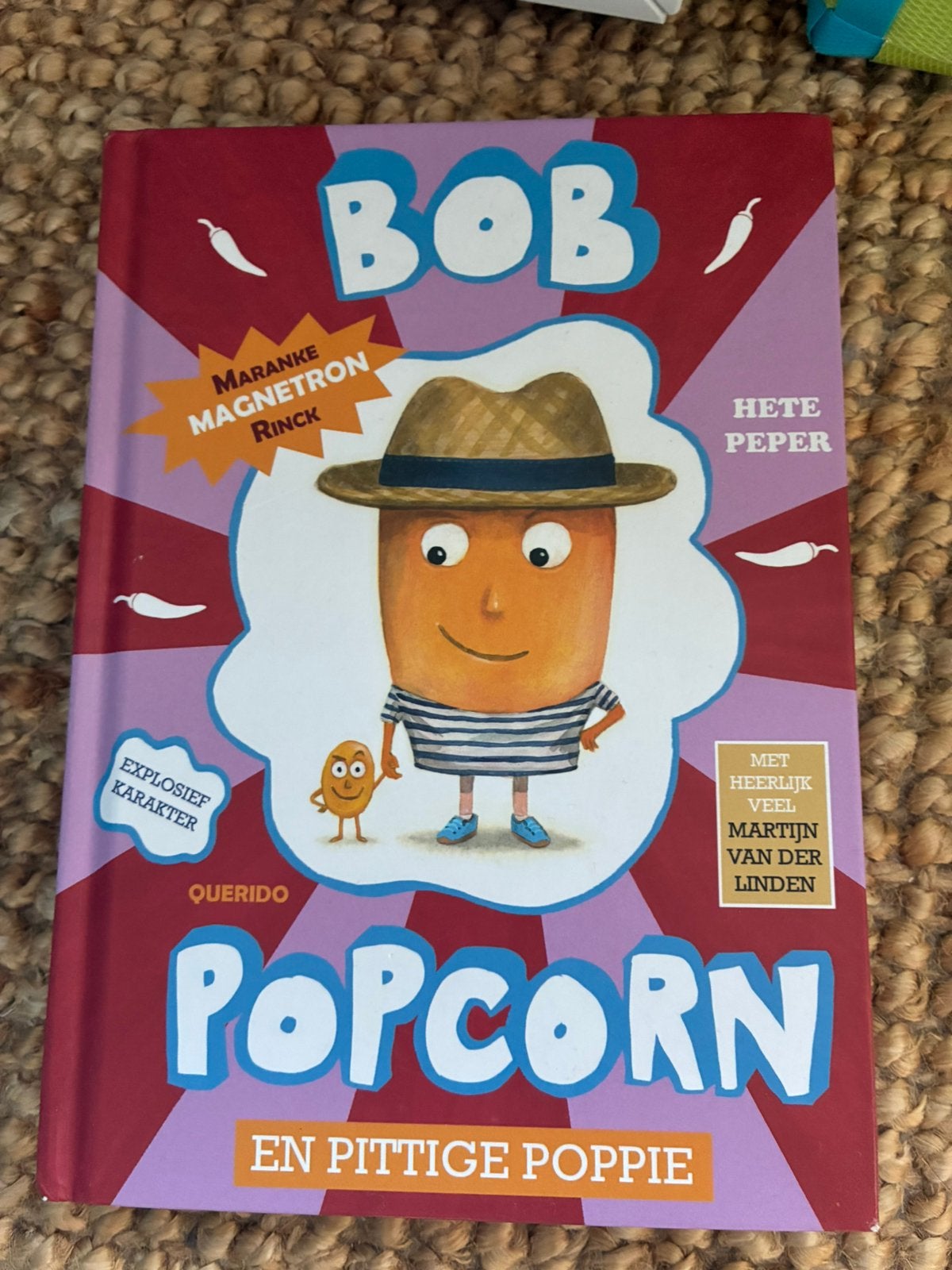 Bob Popcorn boek, Boeken, Ophalen of Verzenden, Zo goed als nieuw, Fictie algemeen