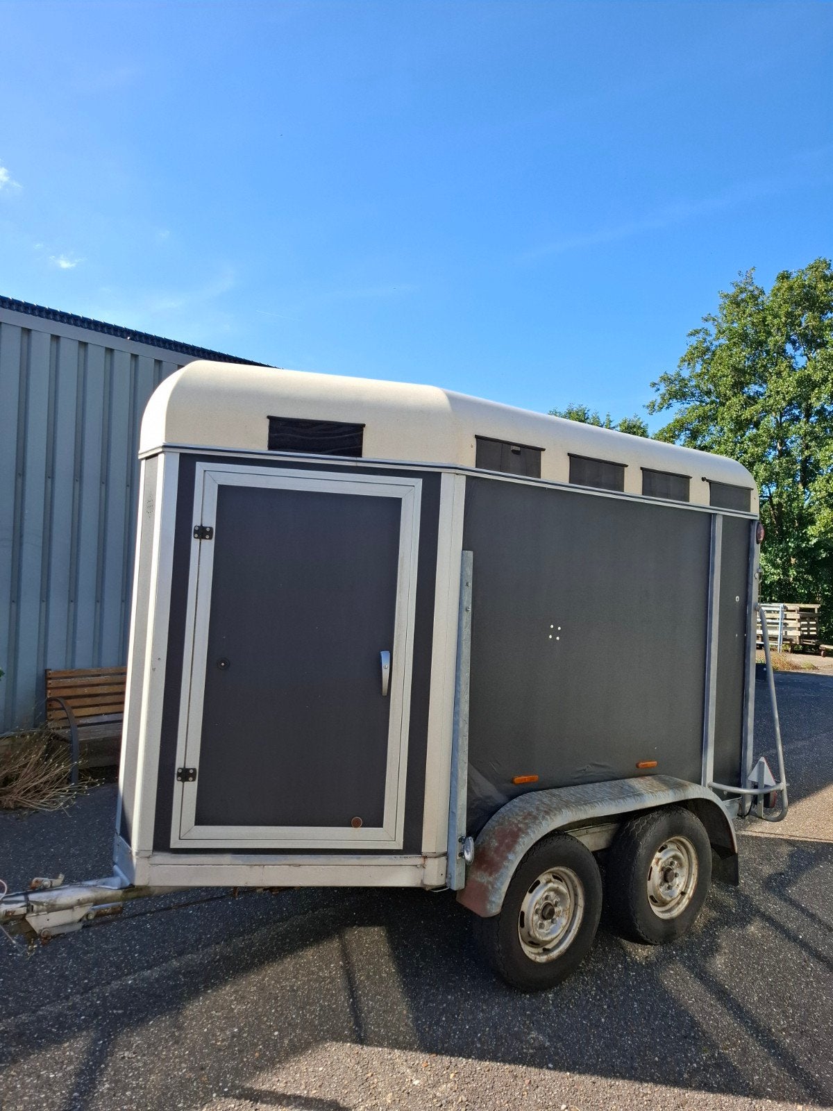 Waco veetrailer / aanhanger, Ophalen, Gebruikt
