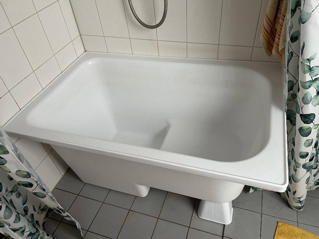 Zitbad Kunststof  Marinella Xellanz - 103x65x52cm - Wit, Ophalen, Gebruikt, Overige typen, 50 tot 100 cm