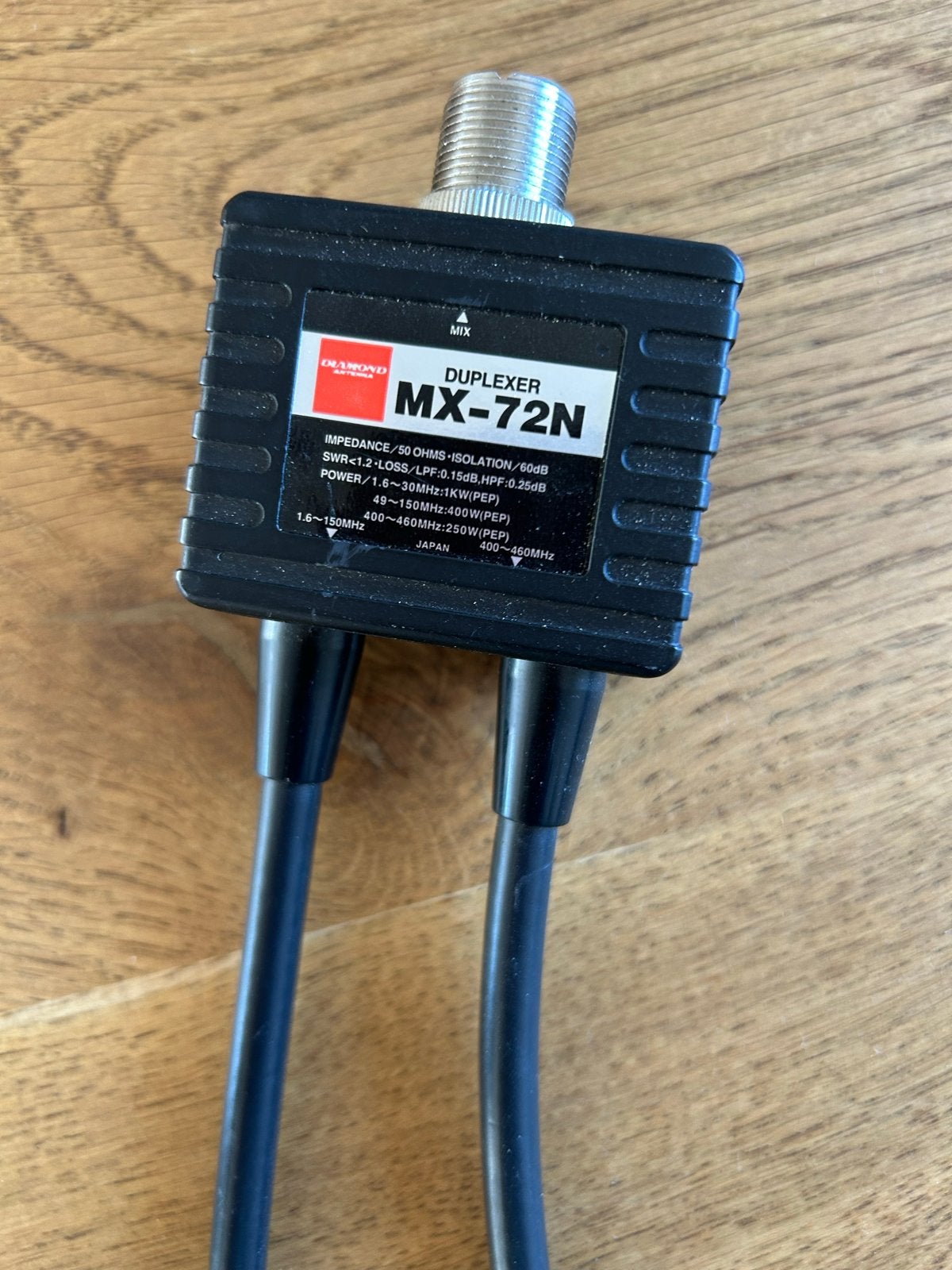 Diamond MX-72N Duplexer voor radioamateurs, Ophalen of Verzenden, Zo goed als nieuw