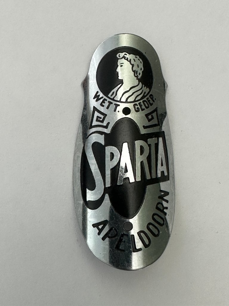 Mooi Sparta Apeldoorn balhoofdplaatje. Balhoofd plaatje., Sparta, Gebruikt, Overige typen, Ophalen of Verzenden