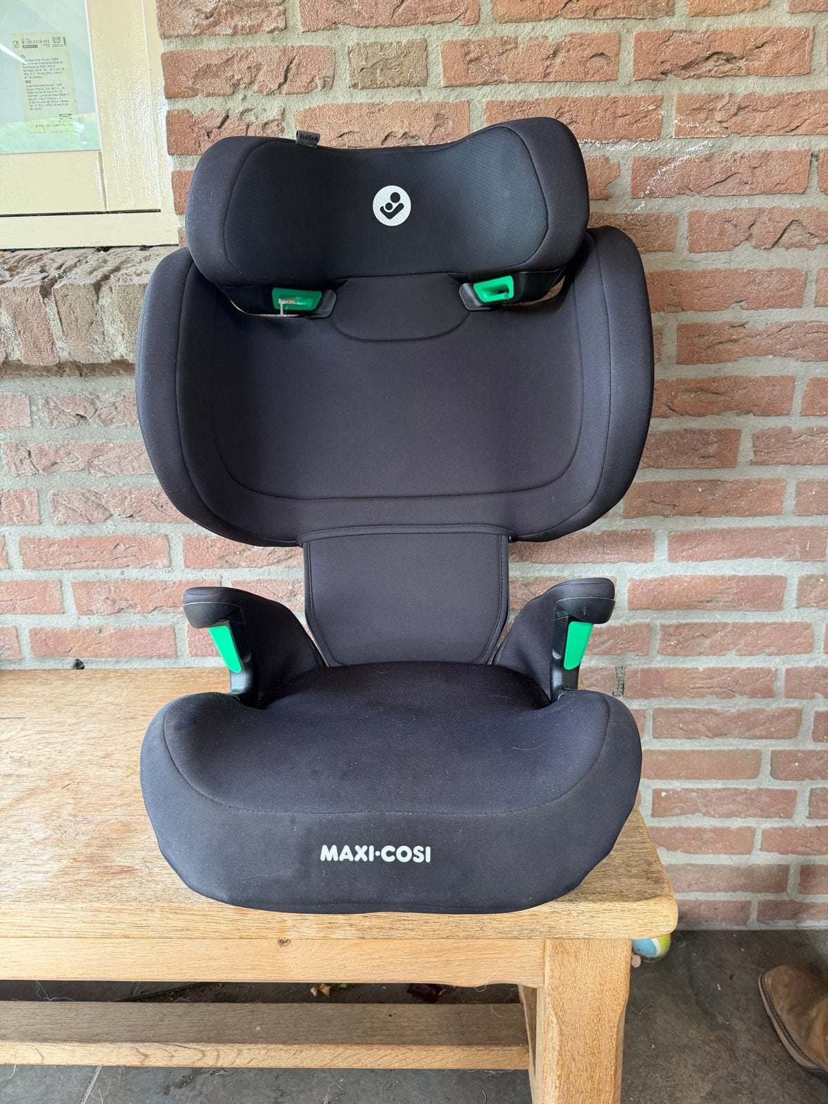 Maxi-Cosi RodiFix i-Size autostoel - Zwart, Kinderen en Baby's, Autostoeltjes, Ophalen, Autogordel of Isofix, 15 t/m 36 kg, Afneembare rugleuning