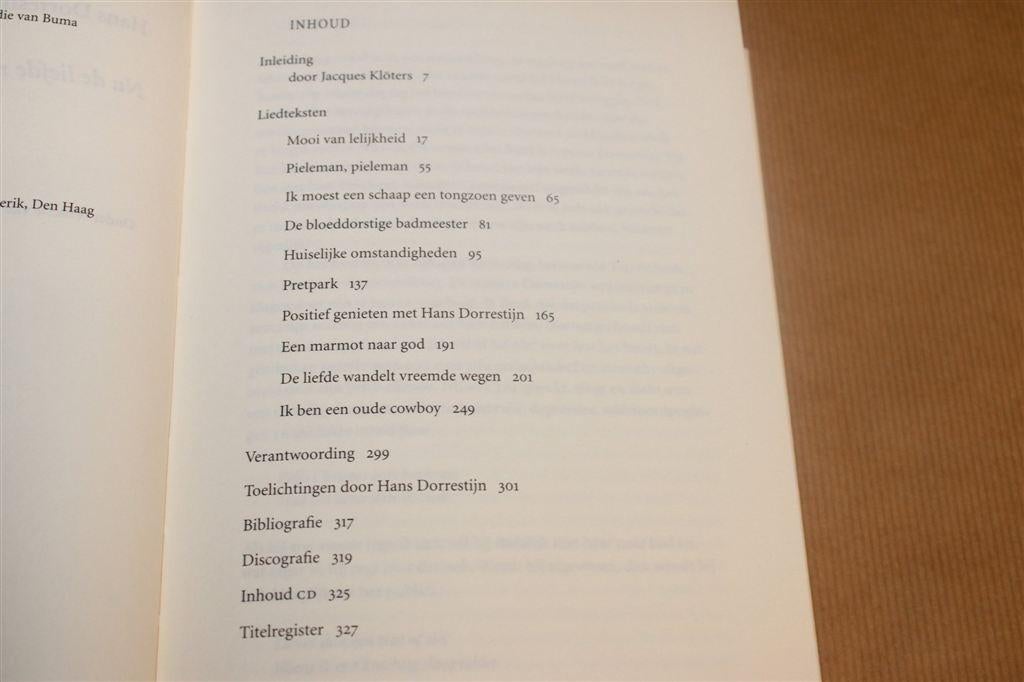 Nu de Liefde Me Zo Tegenzit — Dorrestijn Cabaret met CD, Ophalen of Verzenden, Gelezen, Artiest