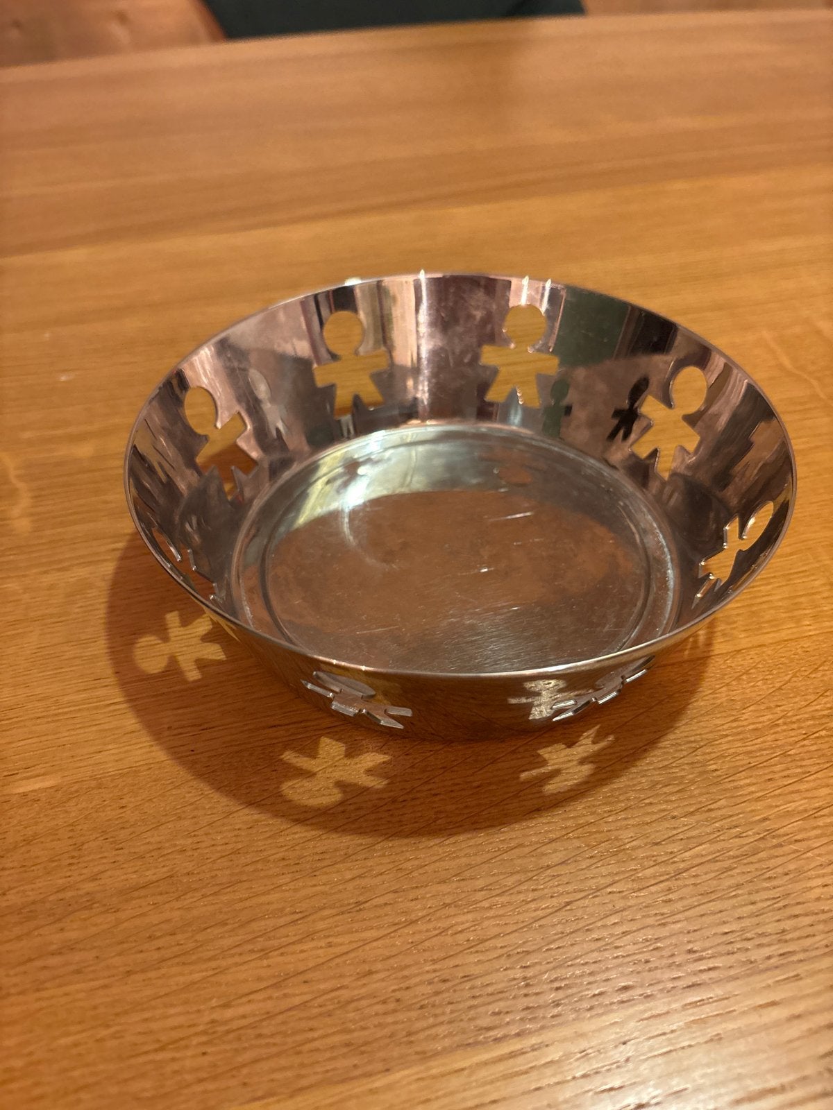 Alessi metalen schaal - Gebruikt, Gebruikt, Schaal, Rond, Ophalen of Verzenden