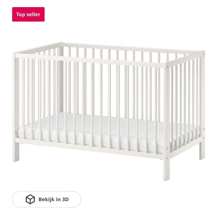 GULLIVER | babybedje | IKEA, Ophalen, Zo goed als nieuw, Minder dan 140 cm, Minder dan 70 cm