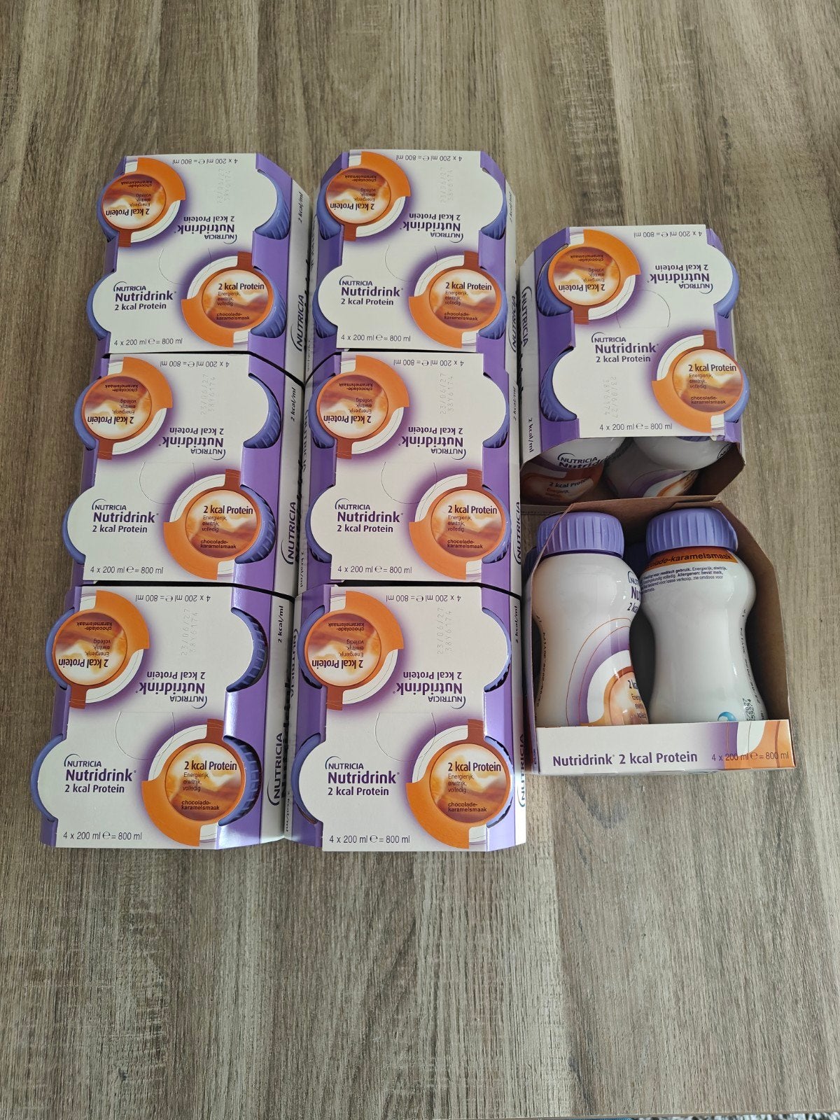 Nutricia Nutridrink Drinkvoeding Chocolade Karamel 32x200ML, Ophalen of Verzenden