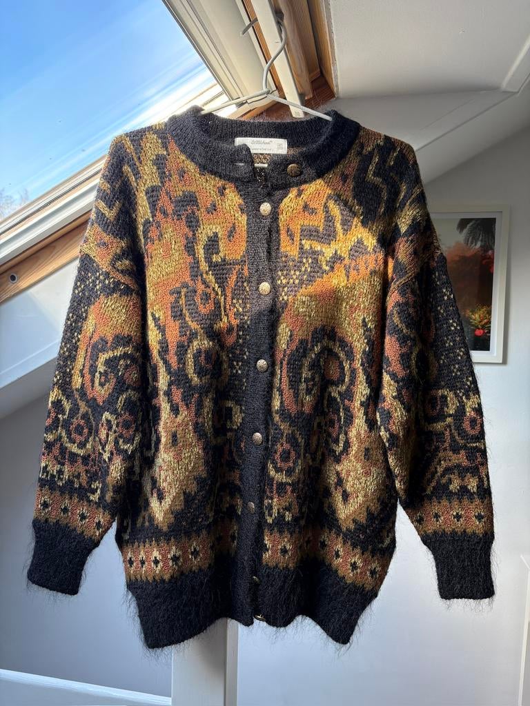 Vintage vest maat 40, Bruin, Ophalen of Verzenden, Zo goed als nieuw, Maat 38/40 (M)