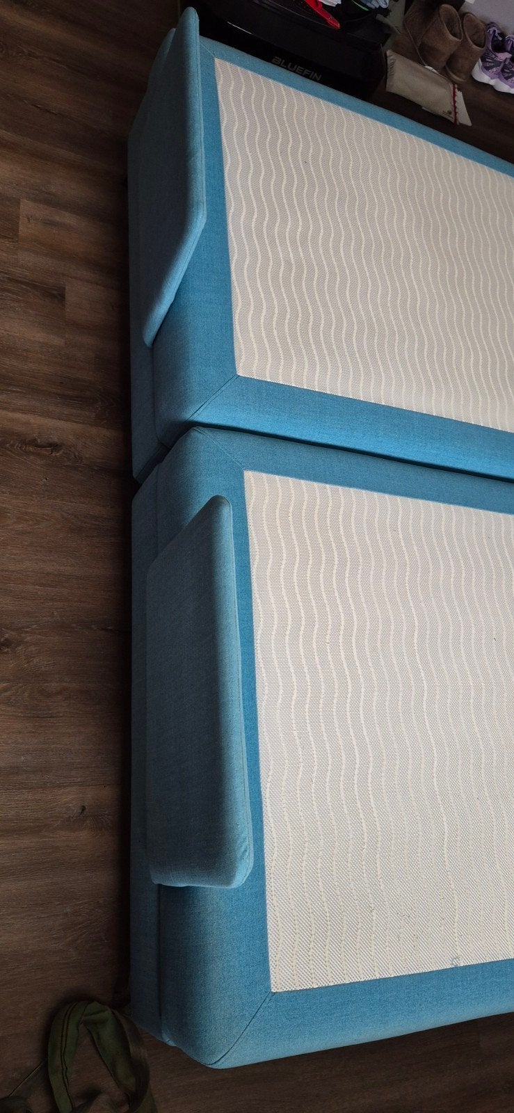 boxspring bed met verstelbare bodems., Ophalen, Gebruikt, Tweepersoons, 180 cm