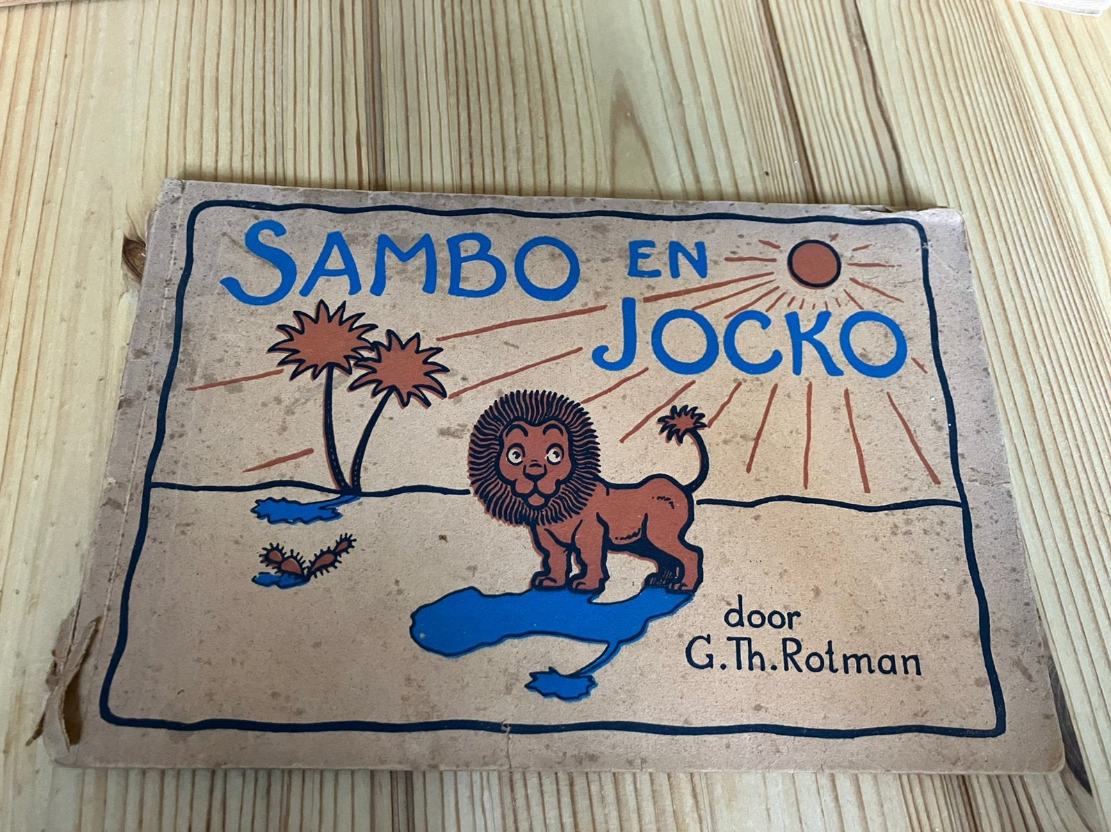 Oud kinderboek Sambo en Jocko door G. Th. Rotman, Ophalen of Verzenden