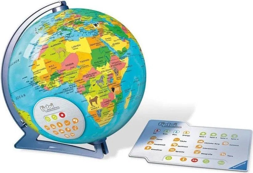 Interactieve globe - tiptoi, Kinderen en Baby's, Speelgoed | Educatief en Creatief, Ophalen of Verzenden, Zo goed als nieuw, Ontdekken