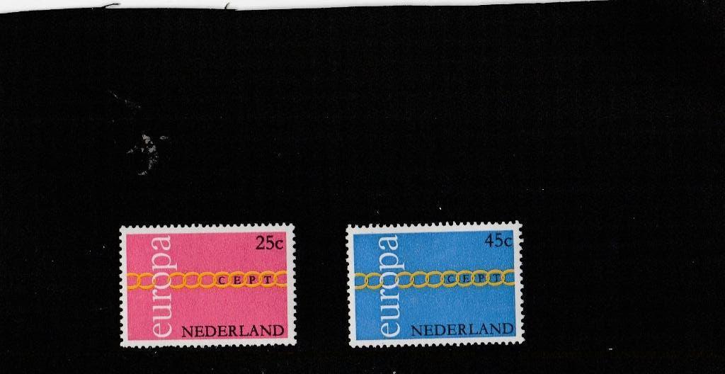 no 19 Nederland  6 serie's, Ophalen of Verzenden, Postfris