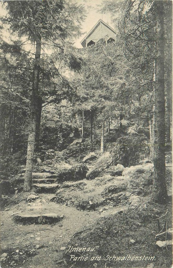 701-412-005 Ilmenau Schwalbenstein, Verzenden, Voor 1920, Duitsland