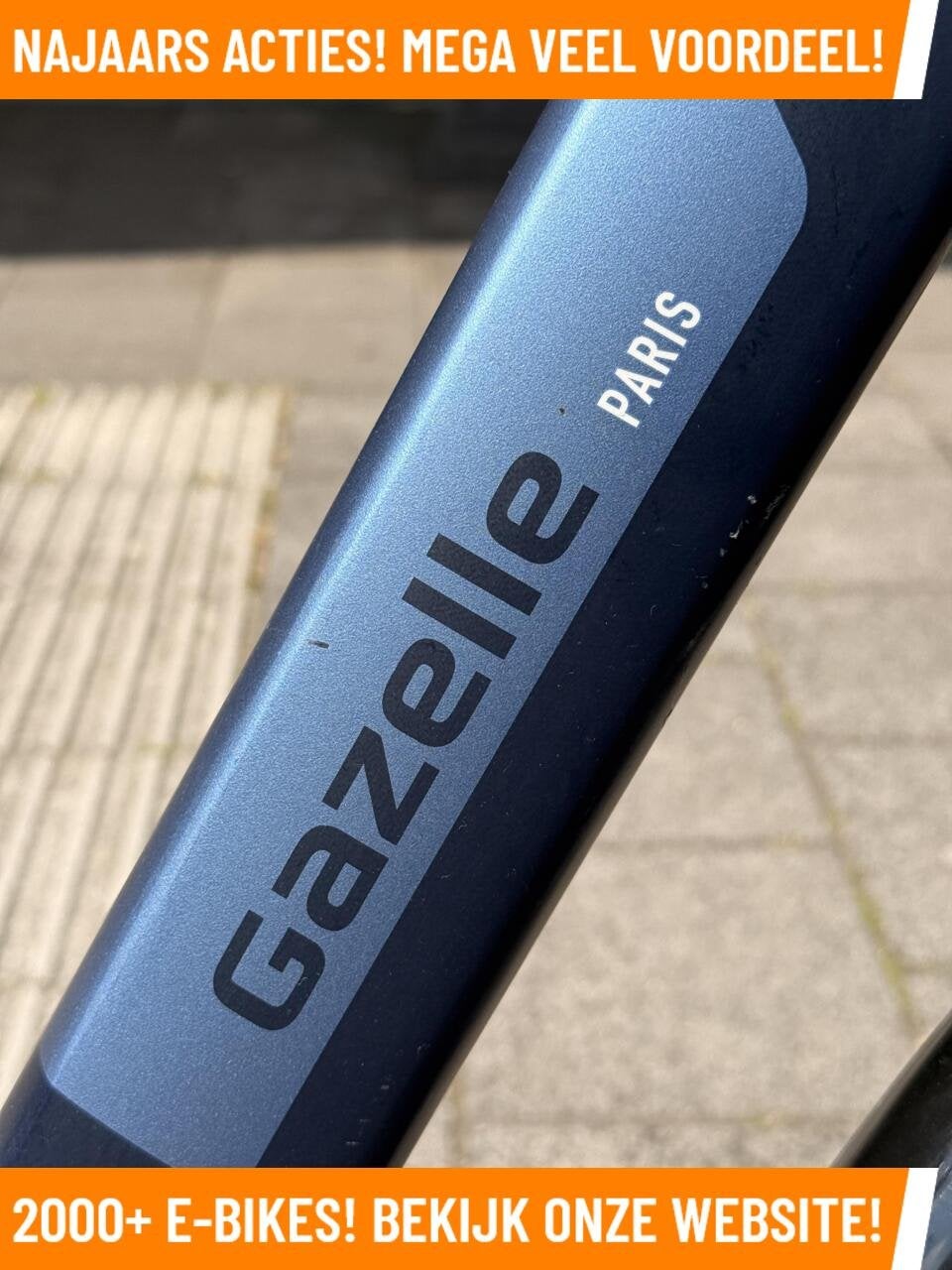 Gazelle Paris C7 Elektrische fiets met BOSCH midden motor!, Fietsen en Brommers, 55 tot 59 cm, Zo goed als nieuw, 50 km per accu of meer