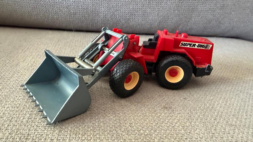 Vintage Super-Dig Speelgoed Graafmachine, Ophalen of Verzenden, Gebruikt