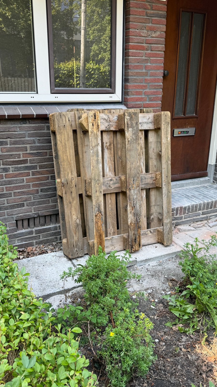 Gratis pallets, Tuin en Terras, Ophalen, 1 tot 2 meter, Minder dan 3 meter, Zo goed als nieuw