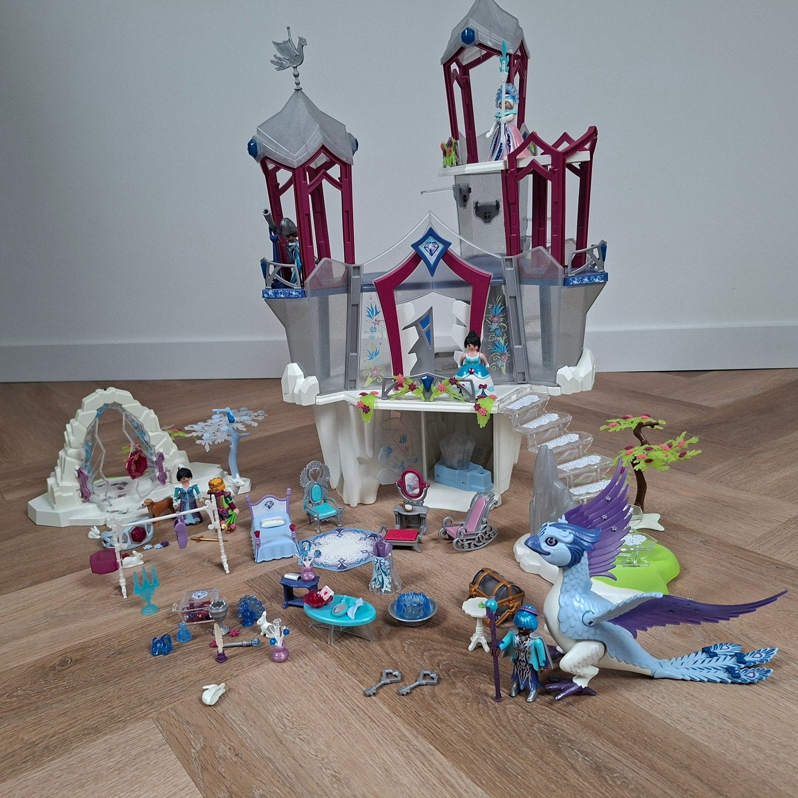 playmobil kasteel hele set mooie prijs, Ophalen, Gebruikt