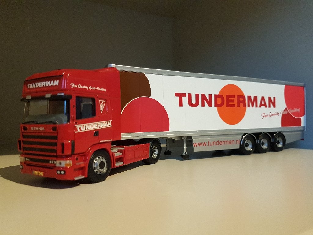 Scania Tunderman, Ophalen of Verzenden, Zo goed als nieuw, Bus of Vrachtwagen, Corgi