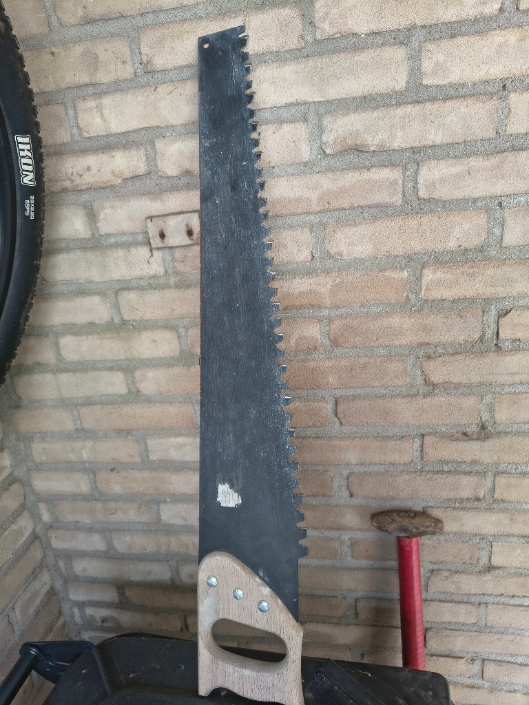 Gasbeton zaag henckenrose, Ophalen, Gebruikt