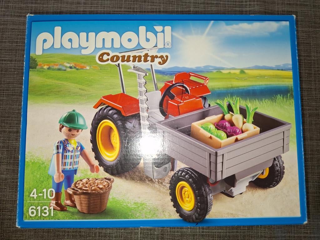 Playmobil Country Tractor Set 6131 - Compleet, Ophalen of Verzenden