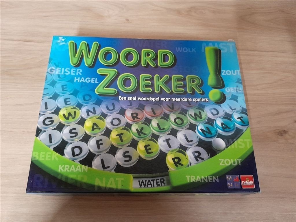 woordzoeker! Goliath spel [s1167], Hobby en Vrije tijd, Gezelschapsspellen | Bordspellen, Verzenden, Zo goed als nieuw