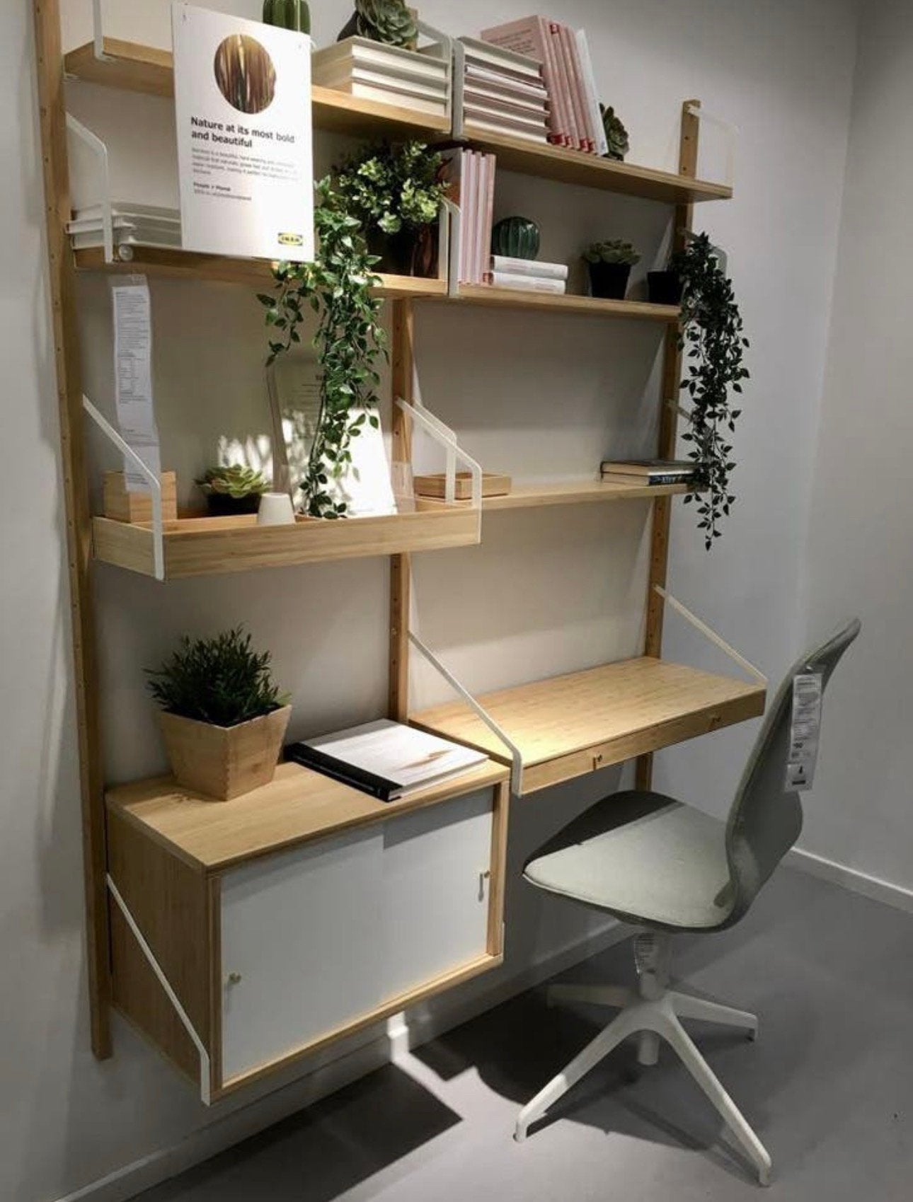 Ikea svalnas bamboe set, Ophalen, Minder dan 25 mm, Plank, Minder dan 200 cm