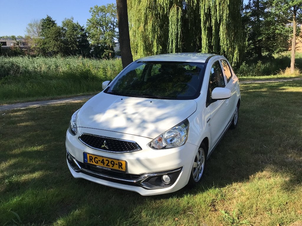 Mitsubishi Space Star 1.0 MPI 52KW 2017 Wit, Auto's, Mitsubishi, Particulier, Space Star, Centrale vergrendeling, Cruise Control