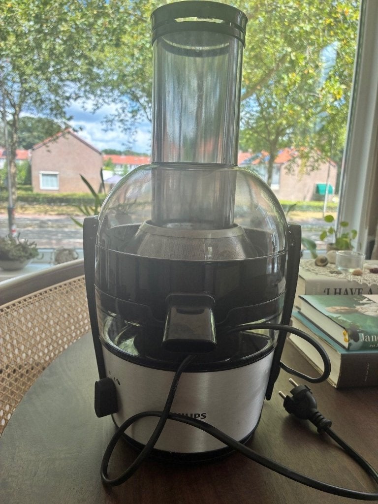 Philips sapcentrifuge HR1855/70 Viva, Ophalen, Gebruikt, Elektrisch, Sapcentrifuge