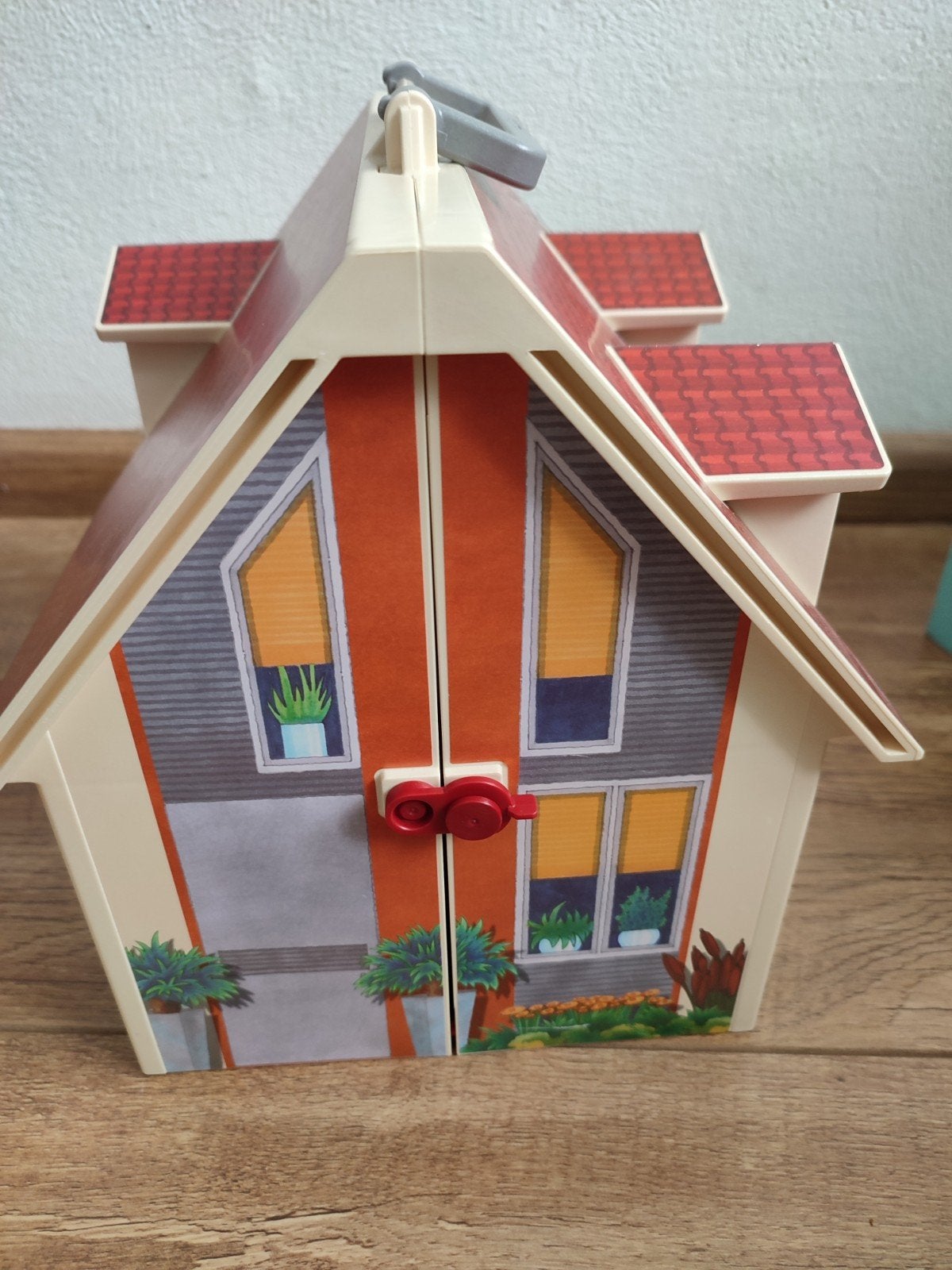 LEGO 5167 Poppenhuis met poppen, meubels en inboedel, Gebruikt, Gebouw, Complete set, Ophalen of Verzenden