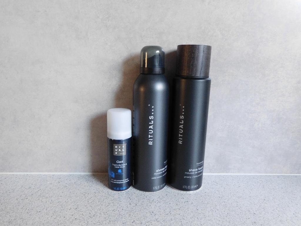 Shower en Shave Foam 200 ml. Deodorant 50 ml. Rituals, Ophalen of Verzenden, Nieuw, Bad & Douche
