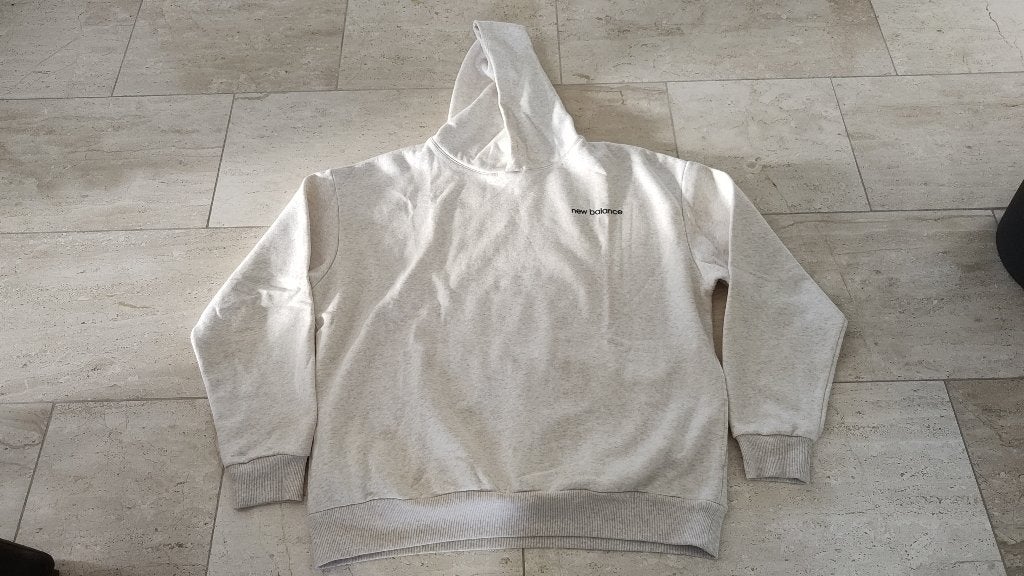New Balance hoodie maat L, Maat 52/54 (L), New Balance, Wit, Ophalen of Verzenden