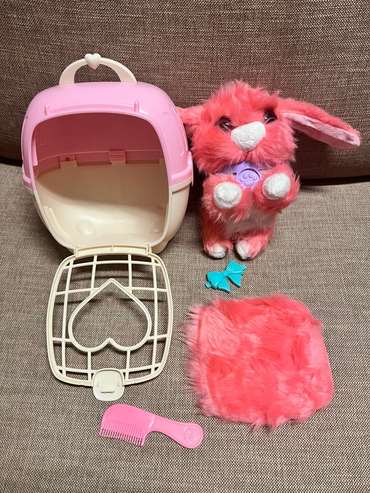 Little Live Pets Scruff-a-Luvs Bunny met draagmand, Ophalen, Zo goed als nieuw, Meisje