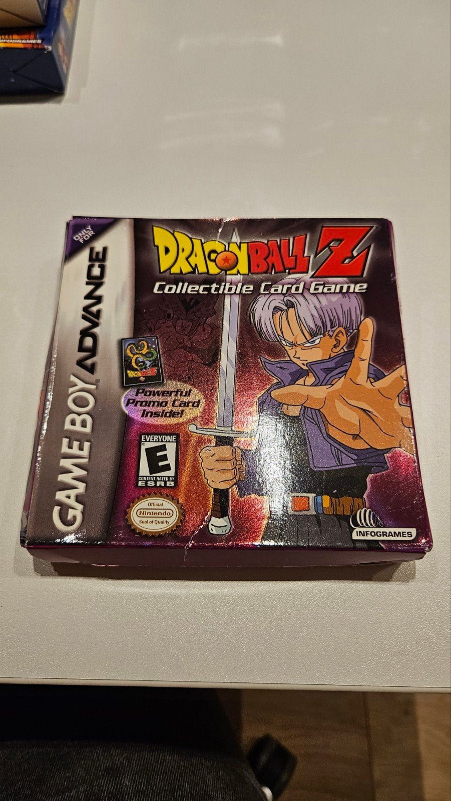 Dragonball Z Collectible Card Game GBA + promo + handleiding, Puzzel en Educatief, 1 speler, Ophalen of Verzenden, Zo goed als nieuw