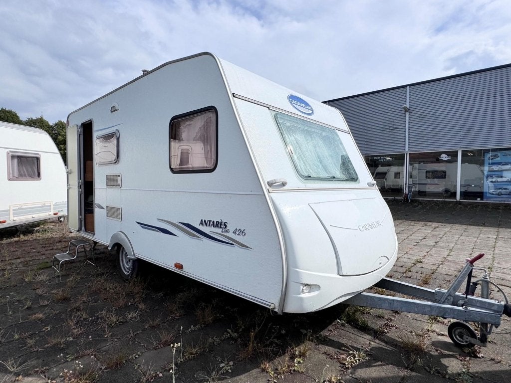 Caravelair Antares Luxe 426 Stapelbed, Caravans en Kamperen, Caravans, Dwarsbed, Bedrijf, 750 - 1000 kg, 4 tot 5 meter