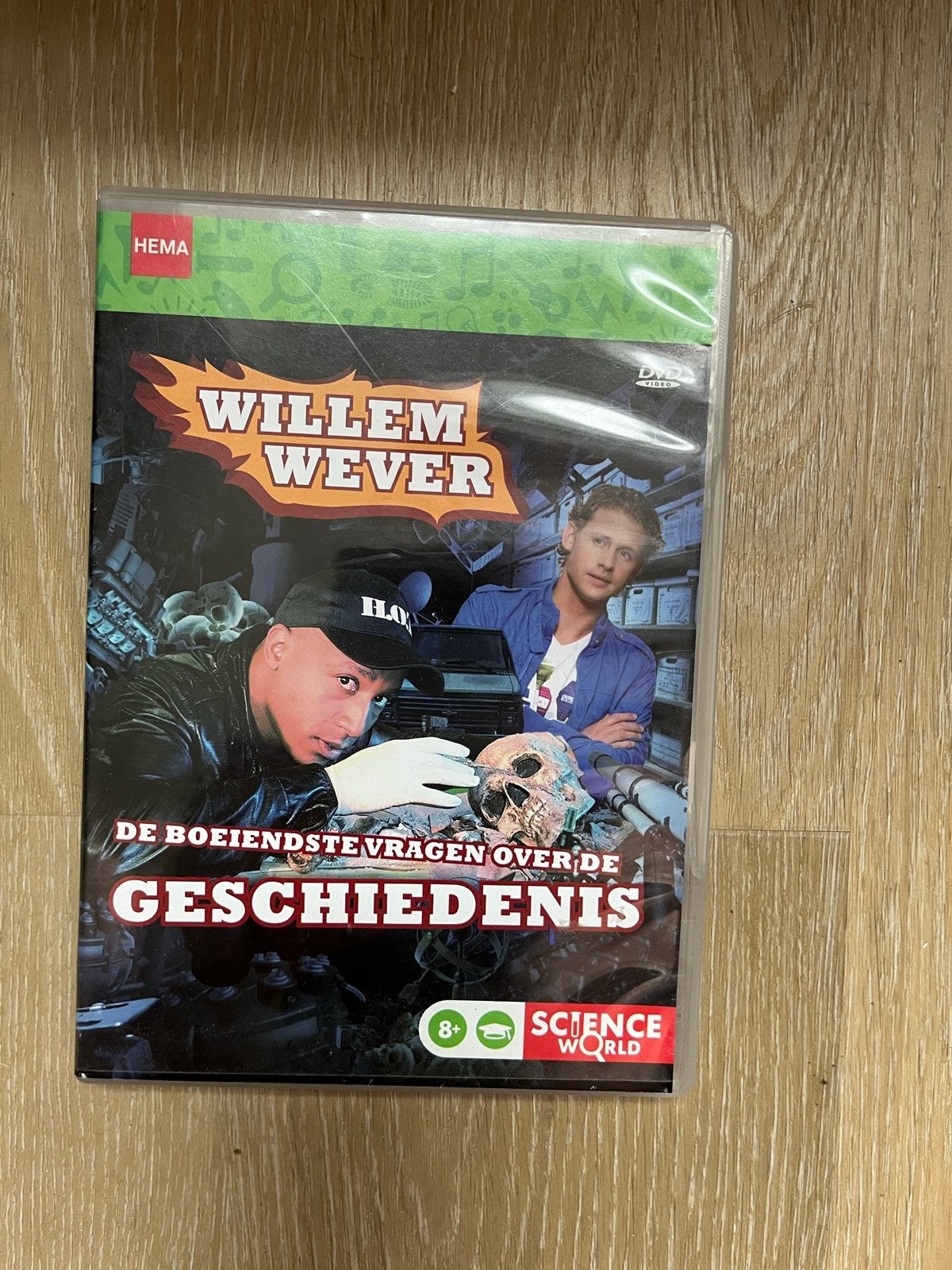 DVD Willem Wever: De Boeienste Vragen Over De Geschiedenis, Tv-serie, Zo goed als nieuw, Vanaf 6 jaar, Educatief