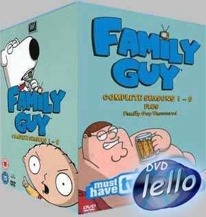 Family Guy, Seizoen 1-6 Box (Seth MacFarlane), UK niet NLO, Boxset, Ophalen of Verzenden, Komedie, Nieuw in verpakking