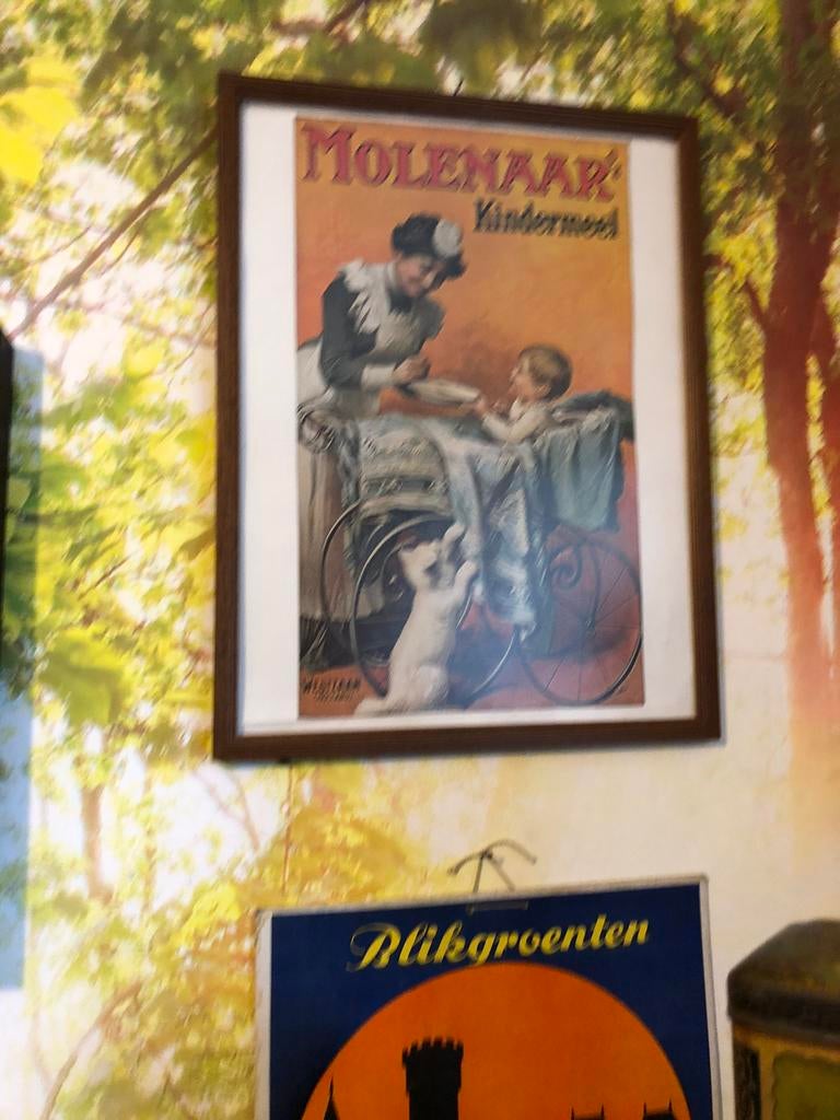 Oude reclame, Ophalen of Verzenden, Zo goed als nieuw, A1 t/m A3, Reclame