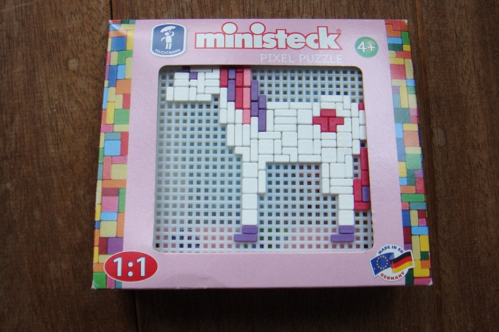 Ministeck eenhoorn / paard NIEUWSTAAT €1,95, Ophalen of Verzenden, Zo goed als nieuw, Box-set