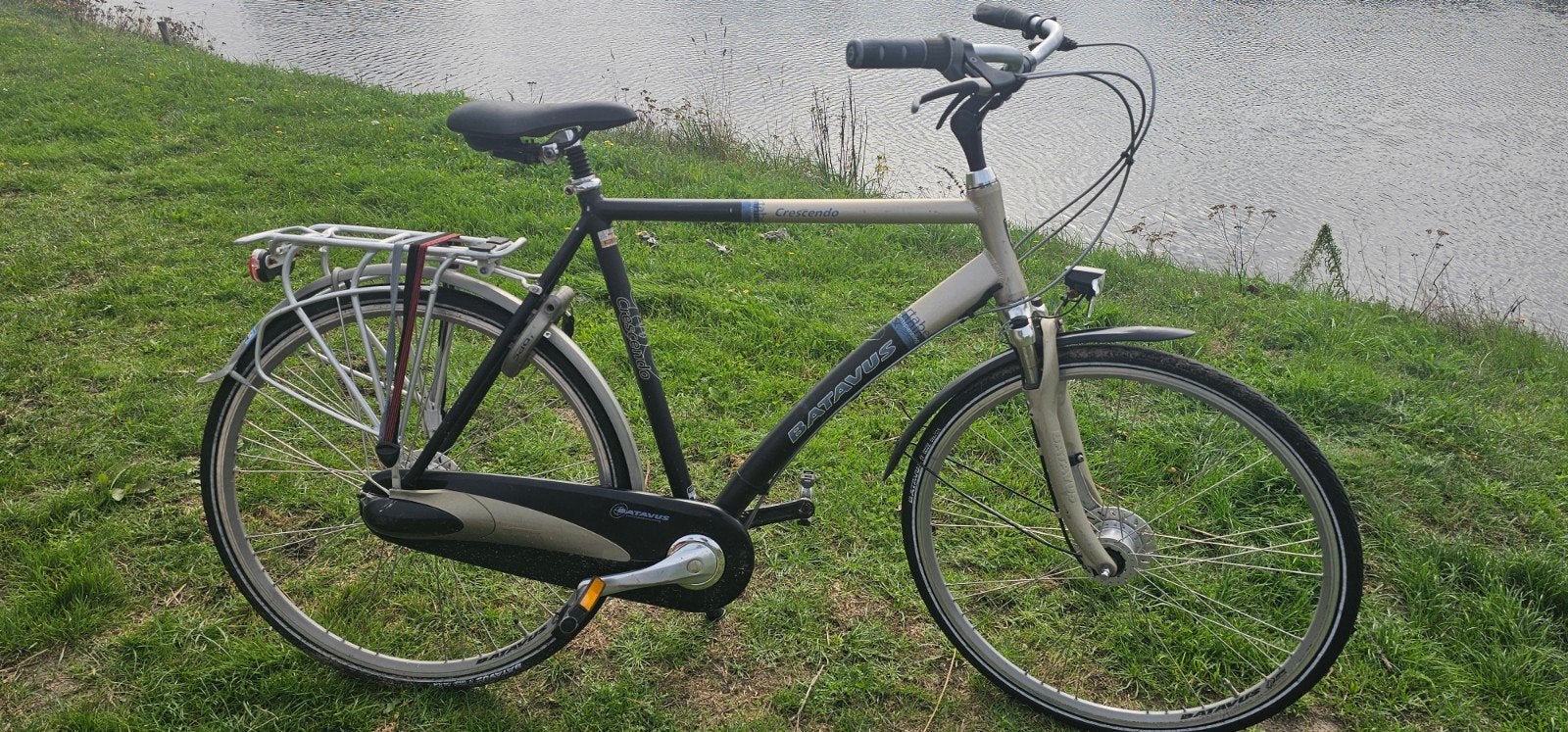 Batavus Crescendo Comfortabele herenfiets, Fietsen en Brommers, Ophalen, Gebruikt, Versnellingen, Batavus